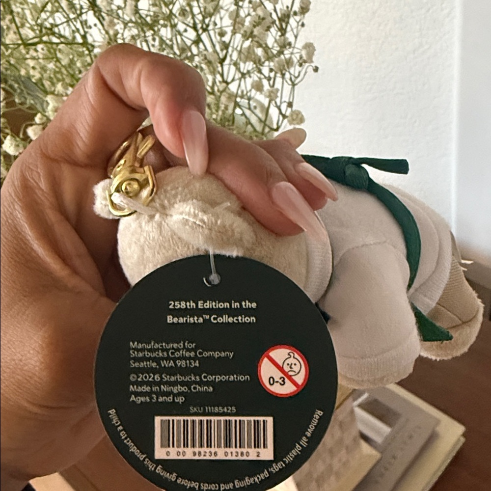 Starbucks Cherry Blossom Barista keychain - Picture 5 of 6